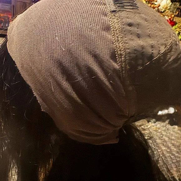 Black Virgin Hair Wig. 100% human hair 26”, 200 density, 13 x 6 lace - Picture 5 of 8